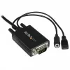 StarTech.com DisplayPort-naar-VGA-adapterkabel met audio – 6 voet (2 m)