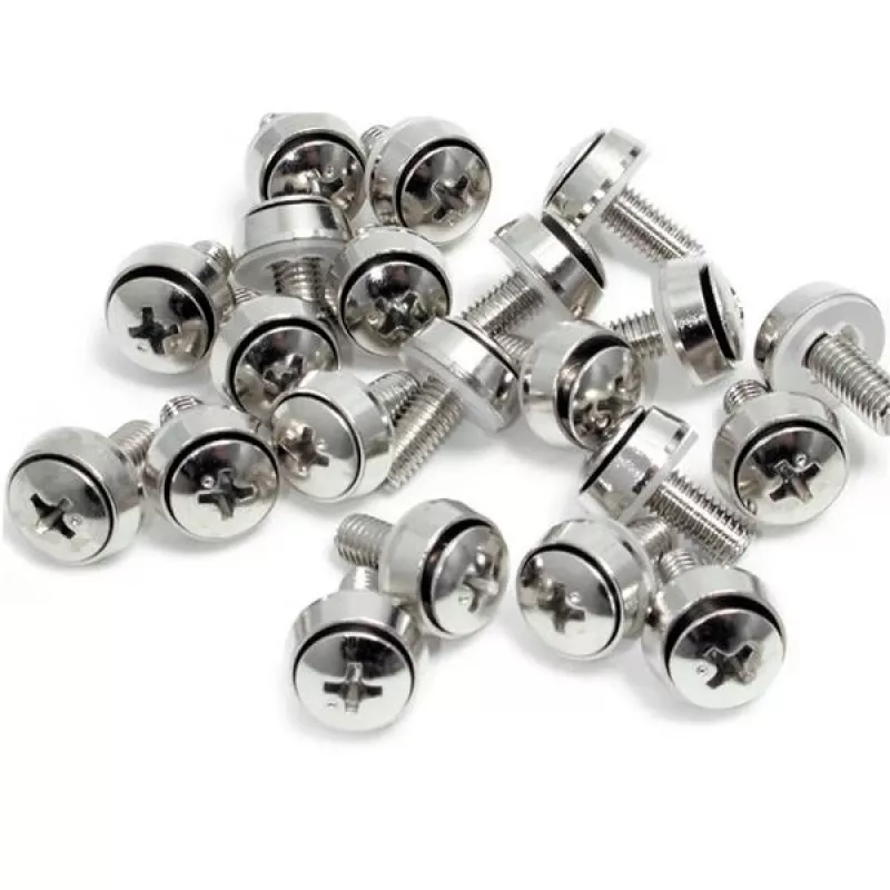 StarTech.com M6 x 12mm - montageschroeven - 100 stuks