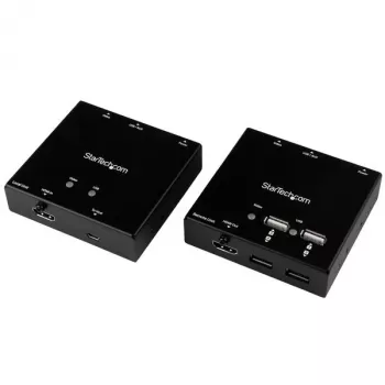 StarTech.com HDMI-over-CAT6-extender met 4-poorts USB-hub – 50 m – 1080p