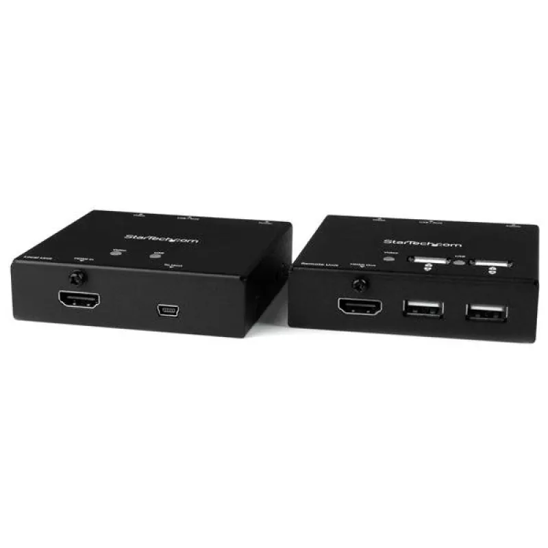 StarTech.com HDMI-over-CAT6-extender met 4-poorts USB-hub – 50 m – 1080p