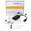 StarTech.com USB-naar-Ethernet-adapter, USB 3.0 naar 10/100/1000 Gigabit Ethernet LAN-converter voor laptops, 11,8″/30 cm vast gemonteerde kabel, USB-naar-RJ45-adapter, NIC-adapter, USB-netwerkadapter