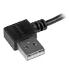 StarTech.com Micro-USB-kabel met haakse stekkers - M/M - 2 m (6 ft)