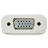 StarTech.com USB-C-naar-VGA-adapter - wit, 3.2 Gen 1 (3.1 Gen 1), USB Type-C, VGA (D-Sub) uitgang, 1920 x 1200 pixels