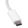 StarTech.com USB-C naar DisplayPort-adapter – 4K 60Hz/8K 30Hz – USB Type-C naar DP 1.4 HBR2-adapter-dongle – compacte USB-C (DP Alt Mode) monitor-videoconverter – Thunderbolt 3 compatibel – wit
