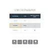 StarTech.com USB-C naar DisplayPort-adapter – 4K 60Hz/8K 30Hz – USB Type-C naar DP 1.4 HBR2-adapter-dongle – compacte USB-C (DP Alt Mode) monitor-videoconverter – Thunderbolt 3 compatibel – wit