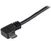 StarTech.com Micro-USB laad- en synchronisatiekabel M/M – haakse Micro-USB – 24 AWG – 2 m