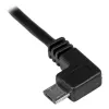 StarTech.com Micro-USB laad- en synchronisatiekabel M/M - haaks links Micro-USB - 24 AWG - 2 m