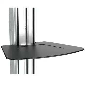 StarTech.com TV-rolwagen – in hoogte verstelbaar – vergrendelbare wielen, 40 kg, 81,3 cm (32 inch), 190,5 cm (75 inch), 200 x 200 mm, 600 x 400 mm, 1110 - 1510 mm