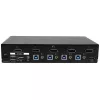 StarTech.com 4-poorts DisplayPort KVM Switch - USB 3.0 - 4K 30Hz