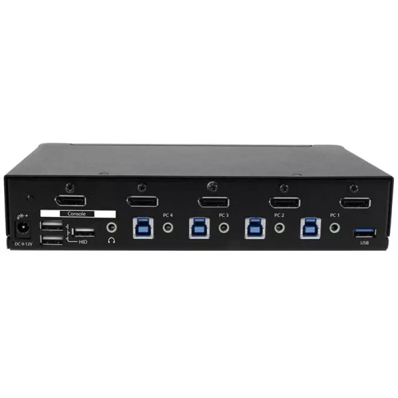 StarTech.com 4-poorts DisplayPort KVM Switch - USB 3.0 - 4K 30Hz