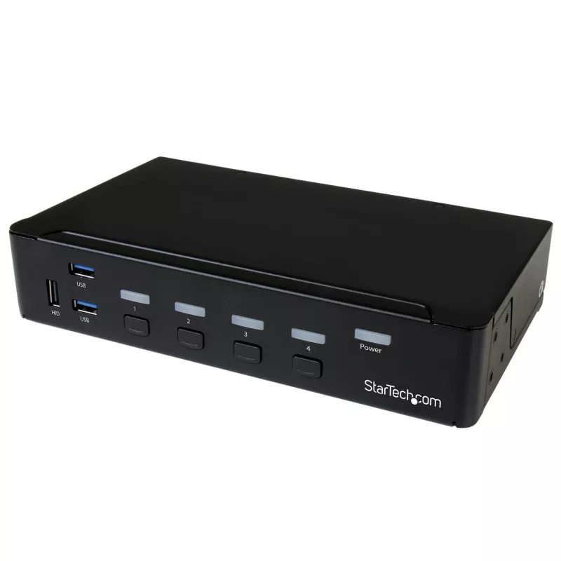 StarTech.com 4-poorts DisplayPort KVM Switch - USB 3.0 - 4K 30Hz