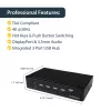 StarTech.com 4-poorts DisplayPort KVM Switch - USB 3.0 - 4K 30Hz