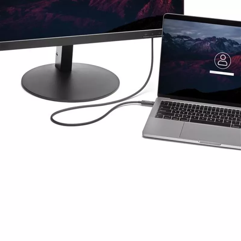 StarTech.com 3 ft. (1 m) Thunderbolt 3 kabel met 100 W Power Delivery – 40 Gbit/s