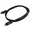 StarTech.com 3 ft. (1 m) Thunderbolt 3 kabel met 100 W Power Delivery – 40 Gbit/s