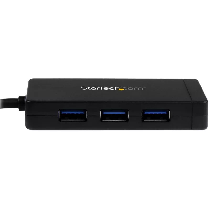 StarTech.com 3-poorts USB 3.0 hub plus Gigabit Ethernet - USB-C - incl. voeding