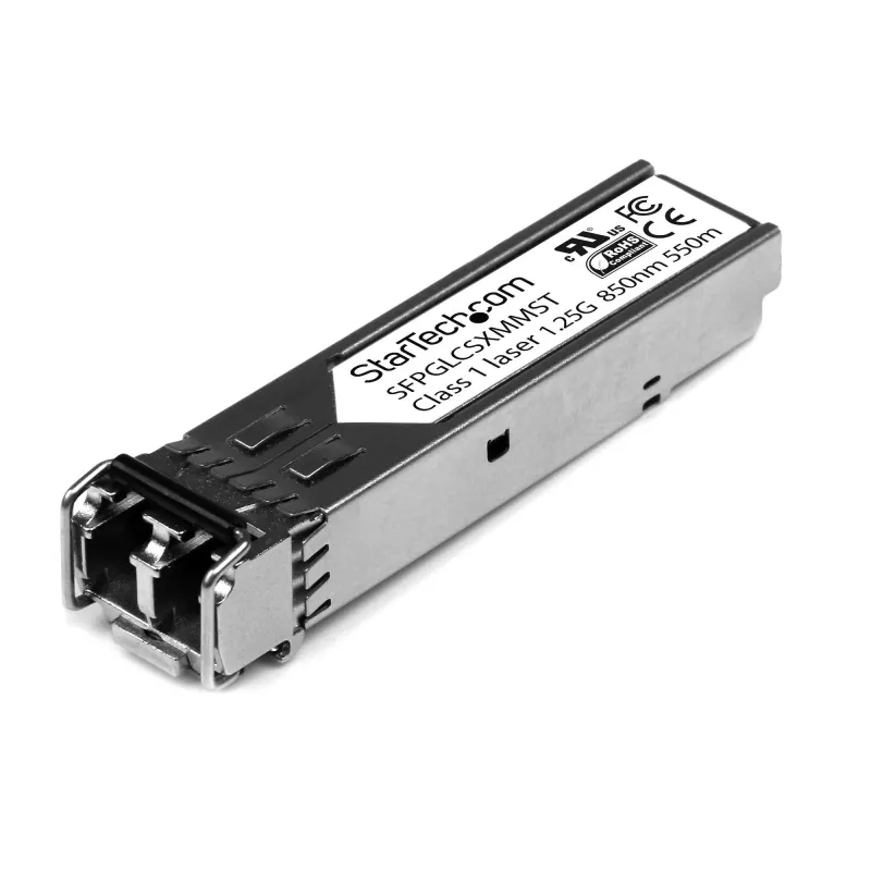 StarTech.com Cisco GLC-SX-MM compatibele SFP-transceiver-module – 1000BASE-SX – 10 stuks~10 stuks Cisco GLC-SX-MM compatibele SFP-module (10 stuks) – 1000BASE-SX – 1GbE multimode-glasvezel-MMF-optische transceiver – 1GE Gigabit-Ethernet-SFP – LC 550 m – 850 nm – DDM Cisco IE3200, IE3300, ME1200