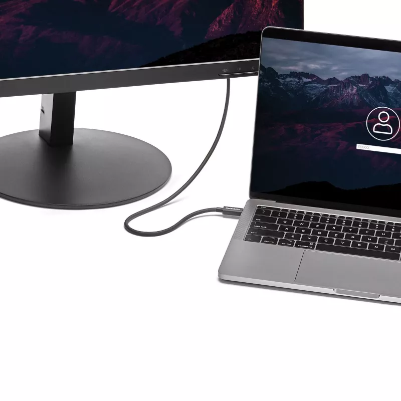 StarTech.com 0,5 m Thunderbolt 3 (40 Gbit/s) USB-C-kabel – compatibel met Thunderbolt, USB en DisplayPort