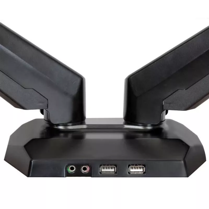 StarTech.com Tafelhouder voor twee monitors – volledig beweegbaar – articulerend