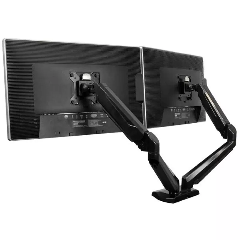 StarTech.com Tafelhouder voor twee monitors – volledig beweegbaar – articulerend