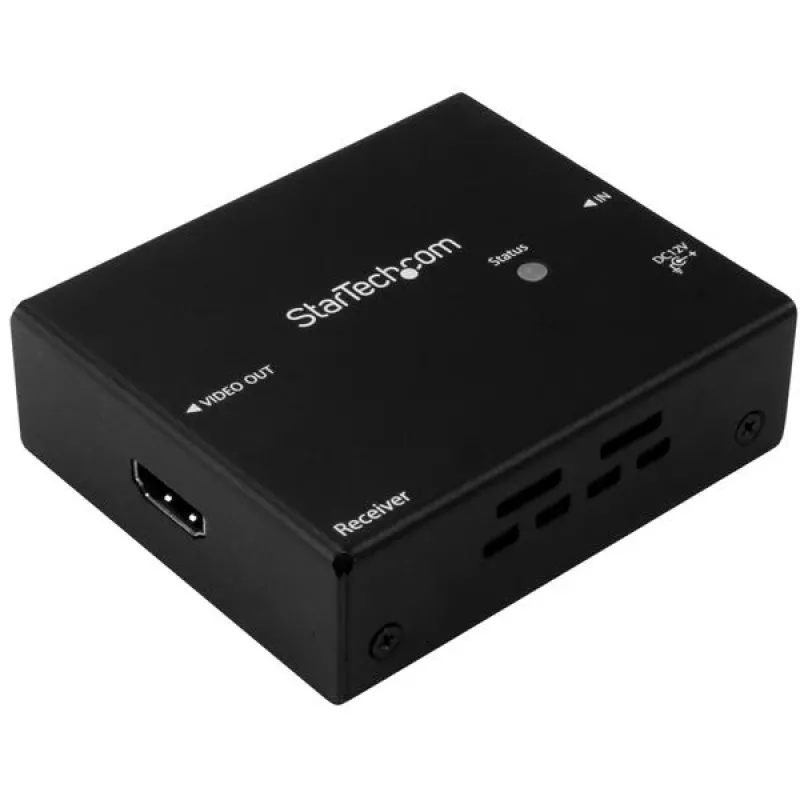 StarTech.com Multi-Input HDBaseT-extender met ingebouwde switch – DisplayPort, VGA en HDMI via CAT5e of CAT6 – tot 4K