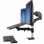 StarTech.com Bureaublad-monitorarm met laptopstandaard – volledig beweegbaar – articulerend