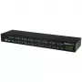 StarTech.com 16-poorts USB-naar-serieel-adapter-hub, USB 2.0 Type-B, serieel, 480 Mbit/s, zwart, staal, 36 W