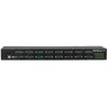 StarTech.com 16-poorts USB-naar-serieel-adapter-hub, USB 2.0 Type-B, serieel, 480 Mbit/s, zwart, staal, 36 W