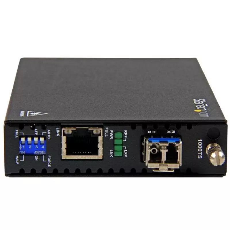 StarTech.com Gigabit Ethernet koper-naar-glasvezel mediaconverter - SM LC - 20 km