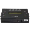 StarTech.com 1:1 Standalone harde schijf duplicator & wisser, USB-thumb-drive en SATA HDD/SSD harde schijf kloner & wisser, LCD-display, TAA-conform, besturingssysteemonafhankelijk
