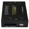 StarTech.com 1:1 Standalone harde schijf duplicator & wisser, USB-thumb-drive en SATA HDD/SSD harde schijf kloner & wisser, LCD-display, TAA-conform, besturingssysteemonafhankelijk