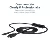 StarTech.com 0,91 m (3 ft) USB-C-naar-HDMI-kabel – 4K 30 Hz USB Type-C-naar-HDMI-videodisplay-converter – USB-C-DP-Alt-Modus-naar-HDMI-monitoradapterkabel – Thunderbolt-compatibel