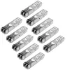 StarTech.com HP J4858C compatibele SFP-transceivermodule – 1000BASE-SX – 10-pack ~ 10-pack HPE J4858C compatibele SFP-module – 1000BASE-SX – 1GbE multimode glasvezeltransceiver – 1GE Gigabit Ethernet SFP – LC 550m – 850nm – DDM HPE 1400, 1700, 1820