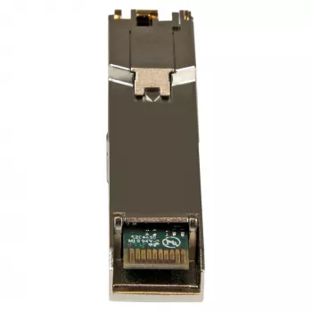 StarTech.com HP J8177C compatibele SFP-transceivermodule – 1000BASE-T – 10-pack ~ 10-pack HPE J8177C compatibele SFP-module – 1000BASE-T – SFP naar RJ45 Cat6/Cat5e – 1GE Gigabit Ethernet SFP – RJ-45 100 m – HPE 1810, 1820, 2530