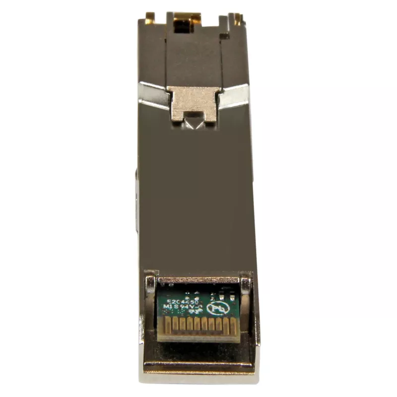 StarTech.com HP J8177C compatibele SFP-transceivermodule – 1000BASE-T – 10-pack ~ 10-pack HPE J8177C compatibele SFP-module – 1000BASE-T – SFP naar RJ45 Cat6/Cat5e – 1GE Gigabit Ethernet SFP – RJ-45 100 m – HPE 1810, 1820, 2530