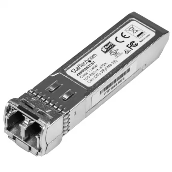 StarTech.com 10 Gigabit glasvezel SFP+-transceivermodule - HP 455883-B21 compatibel - MM LC met DDM - 300 m~HPE 455883-B21 compatibele SFP+-module - 10GBASE-SR - 10GbE multimode glasvezeltransceiver - 10GE Gigabit Ethernet SFP+ - LC 300m - 850nm - DDM HPE 6120XG, 6120G, Flex Fabric