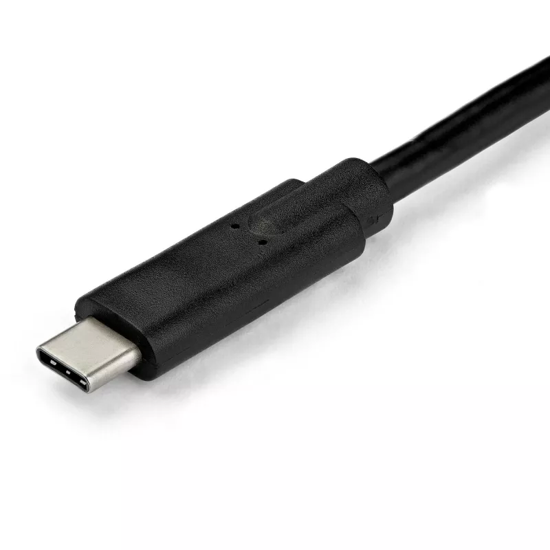 StarTech.com 1 m USB-C naar VGA-kabel – 1920x1200/1080p USB Type-C naar VGA actieve videoadapterkabel – Thunderbolt 3 compatibel – laptop naar VGA-monitor/projector – DP Alt Mode HBR2