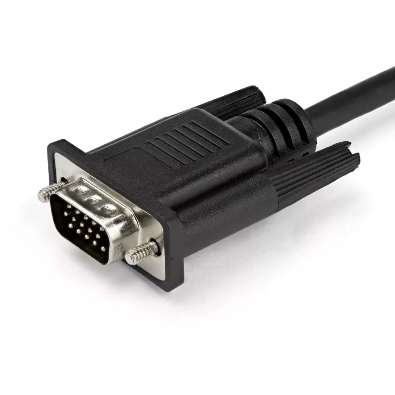StarTech.com 1 m USB-C naar VGA-kabel – 1920x1200/1080p USB Type-C naar VGA actieve videoadapterkabel – Thunderbolt 3 compatibel – laptop naar VGA-monitor/projector – DP Alt Mode HBR2