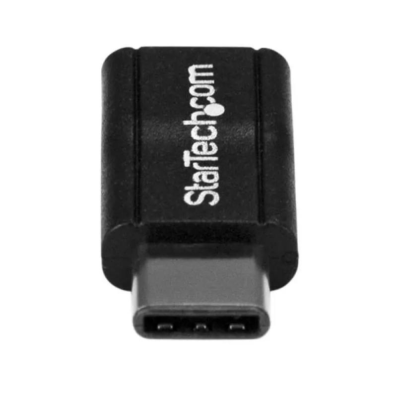 StarTech.com USB-C naar Micro-USB-adapter - M/F - USB 2.0, USB 2.0 Type-C, USB 2.0 Micro-B, zwart