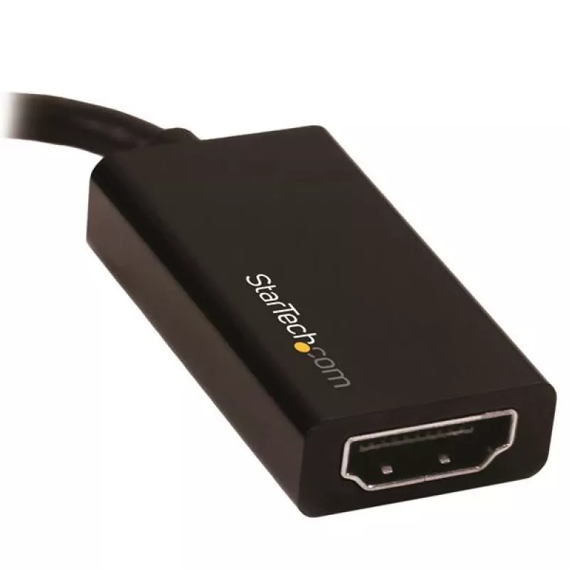 StarTech.com Mini DisplayPort naar HDMI-adapter - actieve mDP 1.4 naar HDMI 2.0 videoconverter - 4K 60Hz - Mini DP of Thunderbolt 1/2 Mac/PC naar HDMI-monitor/tv/display - mDP naar HDMI-dongle