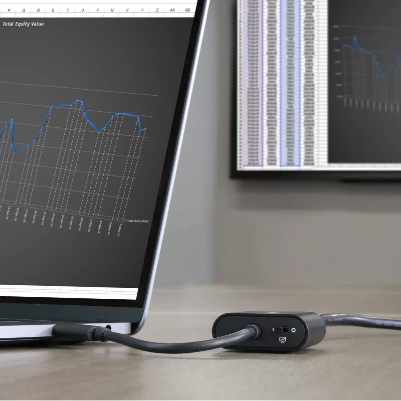 StarTech.com USB-C naar HDMI-adapter – met presentatiemodus-schakelaar – 4K 60Hz