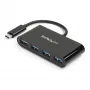 StarTech.com 4-poorts USB-C-hub - USB-C naar 4x USB-A - USB 3.0-hub - busgevoed~4-poorts USB-C-hub - USB-C naar 4x USB-A - USB 3.0-hub - 5Gbps - busgevoed