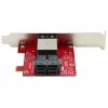 StarTech.com Mini-SAS-adapter – dual SFF-8643 naar SFF-8644 – met full- en low-profile beugels – 12 Gbit/s