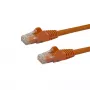 StarTech.com 10 m CAT6 Ethernet-kabel – oranje CAT 6 Gigabit Ethernet-kabel – 250 MHz 100 W PoE RJ45 UTP netwerk-/patchkabel zonder vergrendelingslip met trekontlasting individueel getest