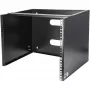StarTech.com 8U wandmontage netwerkrack - 36 cm diep (Low Profile) - 48 cm (19 inch) patchpanel houder voor platte server- en IT-apparatuur, netwerkswitches - 36 kg draagvermogen, zwart