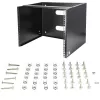 StarTech.com 8U wandmontage netwerkrack - 36 cm diep (Low Profile) - 48 cm (19 inch) patchpanel houder voor platte server- en IT-apparatuur, netwerkswitches - 36 kg draagvermogen, zwart