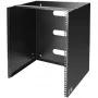 StarTech.com 12U wandmontage-netwerkrack – 14 inch diep (plat profiel) – 19 inch patchpanel-steun voor platte server- en IT-apparatuur, netwerkswitches – 125 lbs/57 kg draagvermogen, zwart