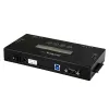 StarTech.com 4 bay SSD/HDD hard drive eraser - 2.5 inch & 3.5 inch SATA - Hostless Standalone Secure Erase externe disk sanitizer - 9 erase modes - RS232 printerpoort - NIST/DOD & TAA compliant