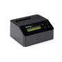 StarTech.com enkelvoudige bay harde schijf-wisser, zelfstandige HDD/SSD-sanitizer, 4Kn, USB 3.0 naar SATA III (6 Gbit/s), 9 wismodi, LCD-display, veilig wissen harde schijf-sanitizer-dock, DB-9 printerpoort, TAA-conform