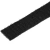 StarTech.com 50ft Hook and Loop rol - Cut-to-Size herbruikbare kabelbinders - bulk industriële wire fastener tape /verstelbare fabric wraps zwart / herbruikbare self gripping kabelmanagement straps