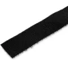 StarTech.com 50ft Hook and Loop rol - Cut-to-Size herbruikbare kabelbinders - bulk industriële wire fastener tape /verstelbare fabric wraps zwart / herbruikbare self gripping kabelmanagement straps